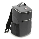 Outdoor Picnic Insulation Backpack Oxford Cloth waterproof Backpack, Backpack(Gray)