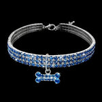 Collier pour chien Bling strass cristal chiot Chihuahua colliers laisse pour petits chiens accessoires Mascotas, L, M, S