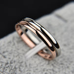 Bague Femme Acier Inoxydable Acier Titane, 8, 3
