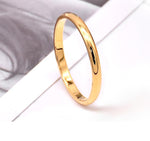 Bague Femme Acier Inoxydable Acier Titane, 8, 3