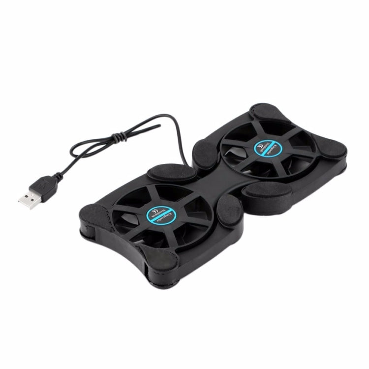 Ventilateur de refroidissement pliable pour ordinateur portable mini pieuvre à port USB