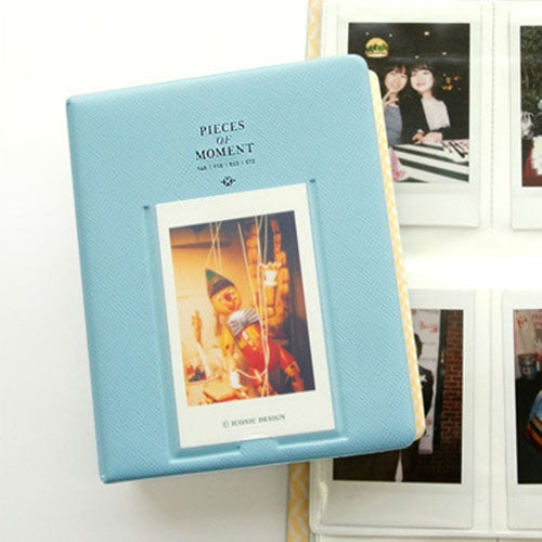 64 pochettes pour cartes de visite Fujifilm Instax Mini 8 /7s /70 /25 /50s /90, 64 pochettes beiges, 64 pochettes bleues, 64 pochettes vertes, 64 pochettes oranges, 64 pochettes roses, 64 pochettes bleu ciel