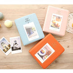 64 pochettes pour cartes de visite Fujifilm Instax Mini 8 /7s /70 /25 /50s /90, 64 pochettes beiges, 64 pochettes bleues, 64 pochettes vertes, 64 pochettes oranges, 64 pochettes roses, 64 pochettes bleu ciel