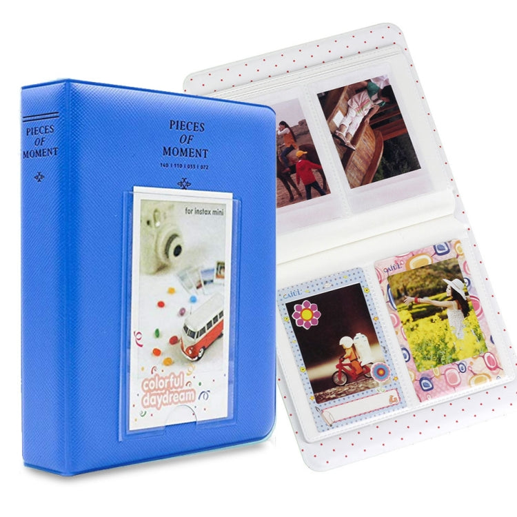 64 pochettes pour cartes de visite Fujifilm Instax Mini 8 /7s /70 /25 /50s /90, 64 pochettes beiges, 64 pochettes bleues, 64 pochettes vertes, 64 pochettes oranges, 64 pochettes roses, 64 pochettes bleu ciel