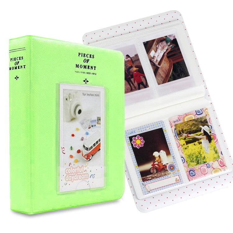 64 pochettes pour cartes de visite Fujifilm Instax Mini 8 /7s /70 /25 /50s /90, 64 pochettes beiges, 64 pochettes bleues, 64 pochettes vertes, 64 pochettes oranges, 64 pochettes roses, 64 pochettes bleu ciel
