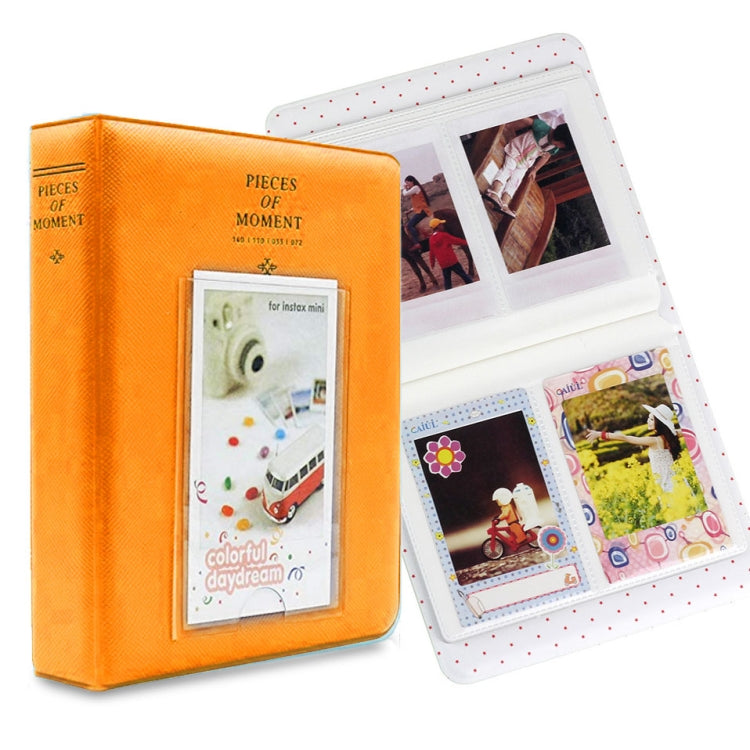 64 pochettes pour cartes de visite Fujifilm Instax Mini 8 /7s /70 /25 /50s /90, 64 pochettes beiges, 64 pochettes bleues, 64 pochettes vertes, 64 pochettes oranges, 64 pochettes roses, 64 pochettes bleu ciel