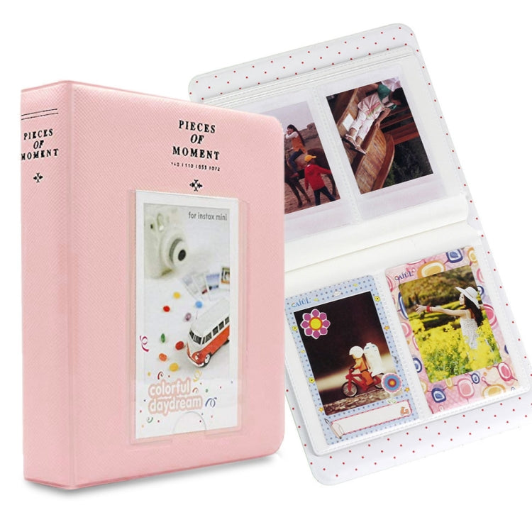 64 pochettes pour cartes de visite Fujifilm Instax Mini 8 /7s /70 /25 /50s /90, 64 pochettes beiges, 64 pochettes bleues, 64 pochettes vertes, 64 pochettes oranges, 64 pochettes roses, 64 pochettes bleu ciel