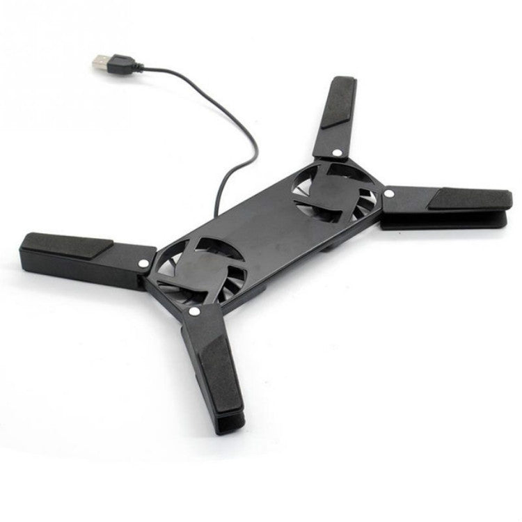 2 coussinets de refroidissement pliable pour ordinateur portable