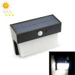 2,5 W 50 LED Lampe Solaire d'Extérieur pour Paysage, Décoration de Cour, Contrôle de la Lumière + Détection Radar, Lampe Murale