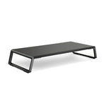 Support écran rehausseur avec pieds métalliques pour iMac MacBook Écran LCD Imprimante, organiseur de bureau Plateau robuste Gain de place