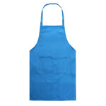 2 tabliers de cuisine de chef avec poches, noir, rouge, rose rouge, vert, bleu, violet, jaune, café, orange