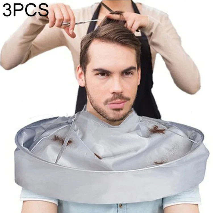 3 tabliers parapluie créatifs pour la coupe de cheveux, cape de coiffeur, tablier de coiffure, polyester