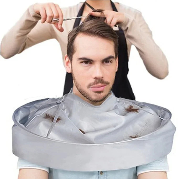 3 tabliers parapluie créatifs pour la coupe de cheveux, cape de coiffeur, tablier de coiffure, polyester