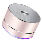 Enceinte Bluetooth stéréo portable LENRUE avec LED, micro intégré, subwoofer MP3 MINI, colonne intelligente, TBD049445801A, TBD049445801B, TBD049445801C, TBD049445801D
