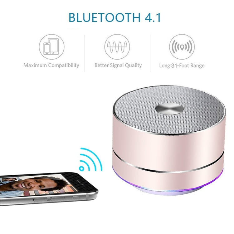 Enceinte Bluetooth stéréo portable LENRUE avec LED, micro intégré, subwoofer MP3 MINI, colonne intelligente, TBD049445801A, TBD049445801B, TBD049445801C, TBD049445801D