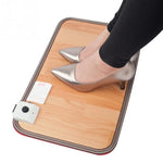 Tapis chauffant électrique pour réchauffer les pieds 50x30cm, Tapis chauffant de bureau avec thermostat, Thermostat pour réchauffer les pieds