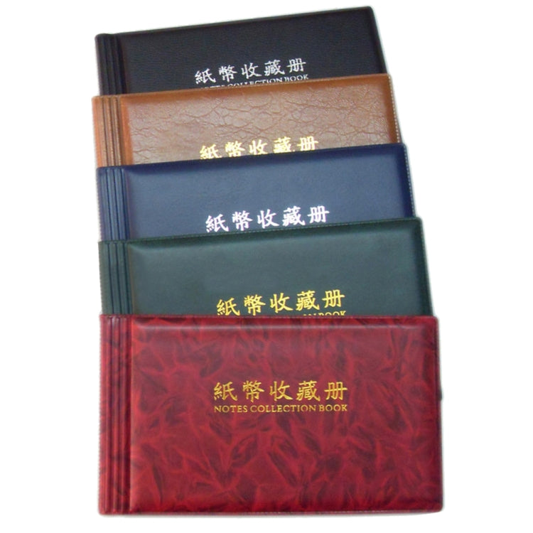 Albums de collection de billets de banque petit format de 30 pages
