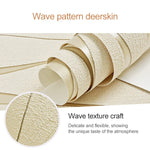 Papier peint non tissé simple à motif ondulation d'eau 3D, décoration murale intérieure