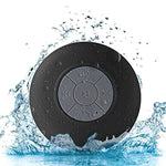 Mini subwoofer portable étanche pour douche, enceinte Bluetooth sans fil, mains libres, réception d'appels, musique, micro à ventouse pour iPhone Samsung