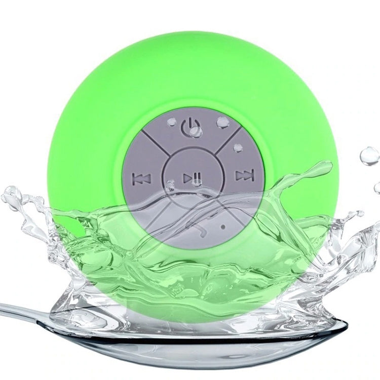 Mini subwoofer portable étanche pour douche, enceinte Bluetooth sans fil, mains libres, réception d'appels, musique, micro à ventouse pour iPhone Samsung