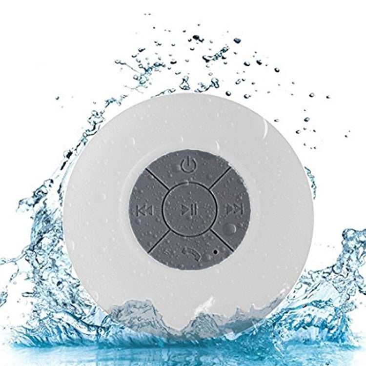 Mini subwoofer portable étanche pour douche, enceinte Bluetooth sans fil, mains libres, réception d'appels, musique, micro à ventouse pour iPhone Samsung