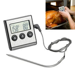 Thermomètre de four numérique Cuisine Cuisson Viande BBQ Sonde Thermomètre Minuteur Température Eau Lait Outils de cuisson, Thermomètre de four numérique