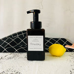 Bouteille distributrice de mousse de 450 ml, Flacon mousseur carré journalier