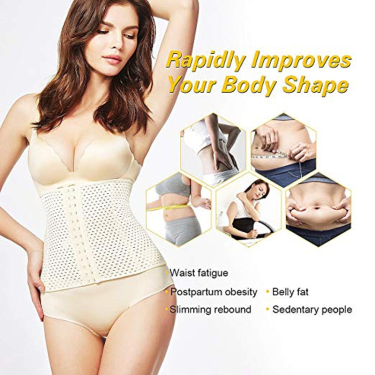 3 PCS Ceinture Abdominale 13 Boucles Ventre Creux Forte Mise en Forme de la Taille Gaine Amincissante Ceinture Corset Post-partum pour Femmes, XS, S, M, L, XL, XXL, XXXL, XXXXL