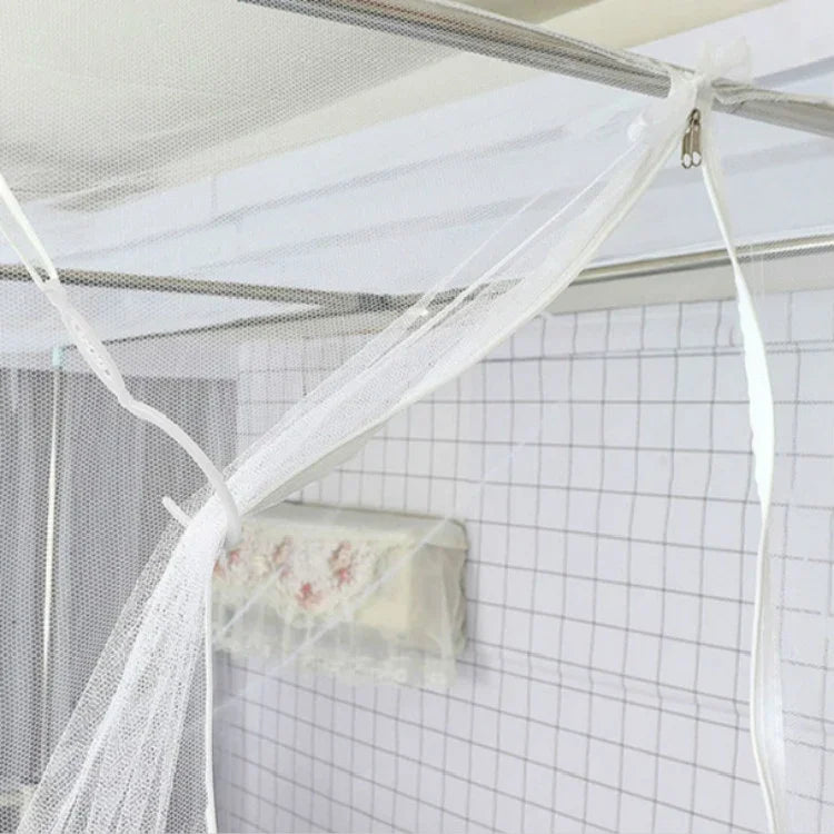 Moustiquaire à porte simple supérieure pour dortoir étudiant, installation sans perçage, 90x190x150 cm (sans support), 90x190x150 cm (avec support)