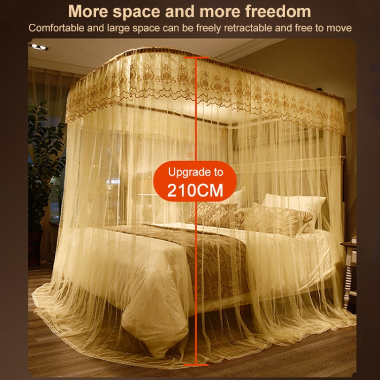 Moustiquaire Rétractable à Trois Portes avec Rail Guide en U, 120x200 cm, 150x200 cm, 180x200 cm, 180x220 cm, 200x220 cm
