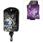Sac de Courses Pliable Papillon Fleur Tissu Oxford Sac à Bandoulière Sac Cabas Réutilisable, violet, café, rouge, rose rouge, rouge violet, bleu saphir, bleu ciel, orange, noir