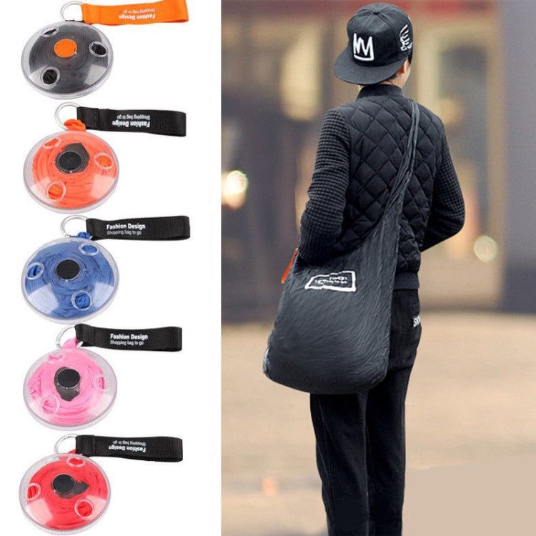 Sac de courses pliable réutilisable avec mousqueton et pochette de rangement