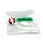 Seau pliable de camping extérieur 20L, sac d'eau pliable en plastique transparent, 20 (Vert)