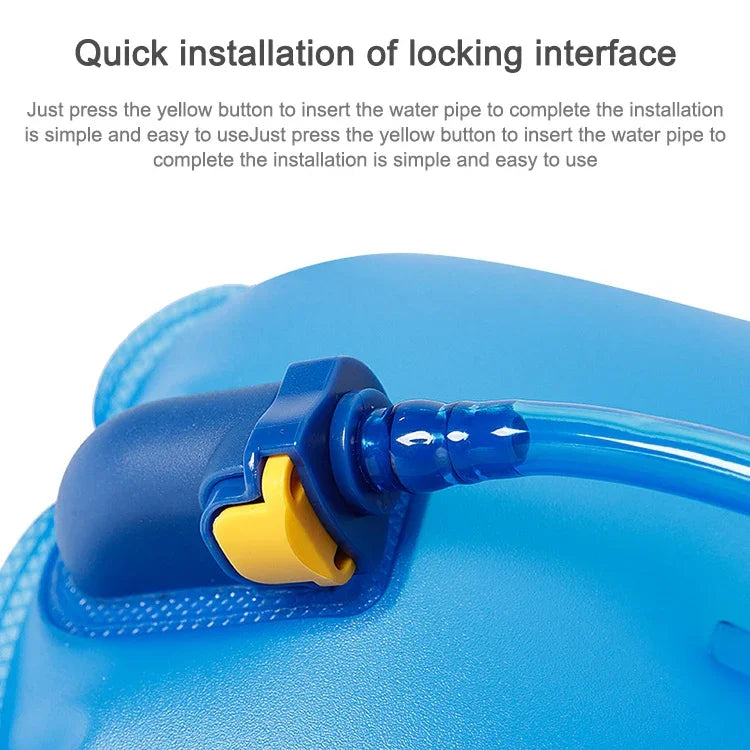 Sac d'eau pour vélo Fournitures pour extérieur Sac d'eau de sport Sac d'eau de camping, 2L, 3L