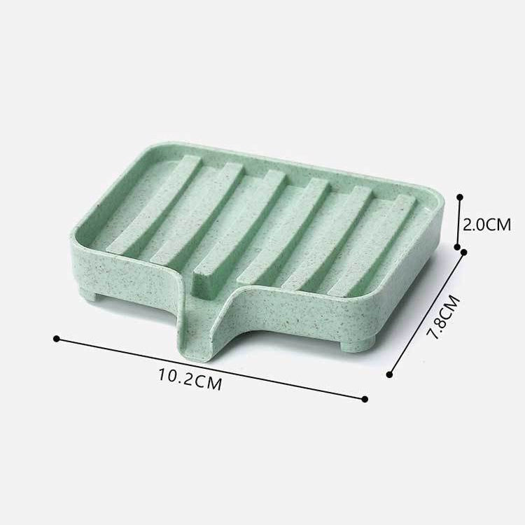 Boîte de rangement porte-savon en plastique