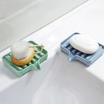 Boîte de rangement porte-savon en plastique