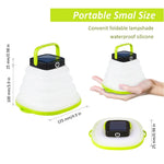 Lampe Solaire Pliable Lampe de Tente de Camping Extérieur Lampe de Camping LED