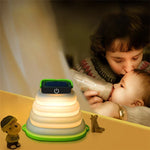 Lampe Solaire Pliable Lampe de Tente de Camping Extérieur Lampe de Camping LED