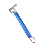 Marteau léger de camping pour piquets de tente avec manche en alliage d'aluminium & tête en acier inoxydable