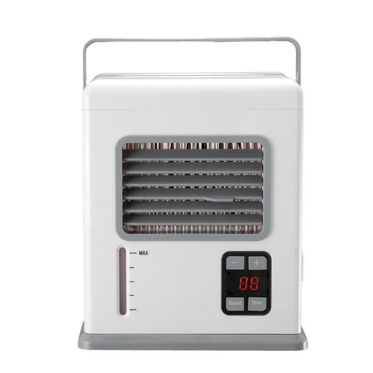 Refroidisseur d'air de bureau, batterie et prise, double usage, climatisation intelligente avec affichage numérique, mini refroidisseur d'air