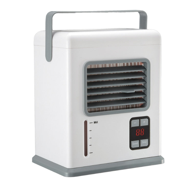 Refroidisseur d'air de bureau, batterie et prise, double usage, climatisation intelligente avec affichage numérique, mini refroidisseur d'air