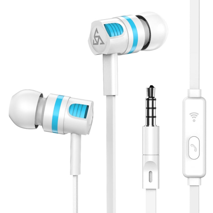 Écouteurs Stéréo Super Bass avec Microphone pour Téléphone Portable Samsung / Xiaomi