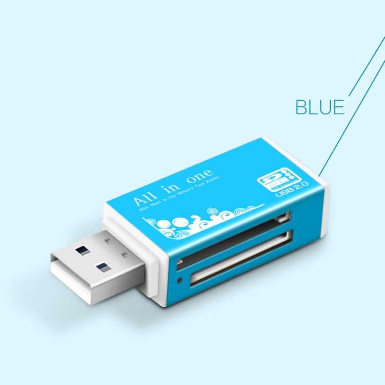 Lecteur multi-cartes mémoire SD 1 en 1 pour Memory Stick Pro Duo Micro SD, TF, M2, MMC, SDHC MS