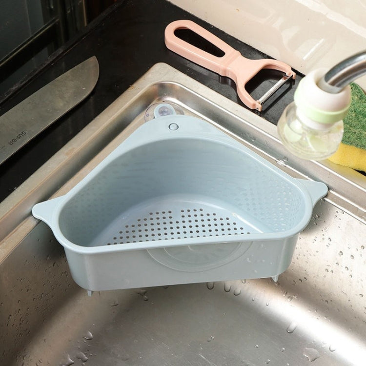Égouttoir à légumes pour évier de cuisine, support de rangement triangulaire, panier suspendu sans perforation