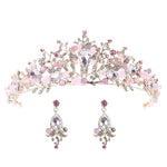Couronnes nuptiales en perles or rose de luxe, diadème fait main, serre-tête de mariée, diadème de mariage en cristal, couronne de reine, accessoires de cheveux de mariage, couronne de perles rose, couronne de perles or, couronne de perles blanche