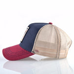 Cotton Embroidered Animal Baseball Cap