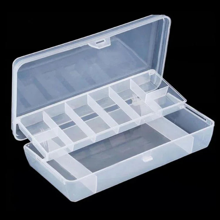 Boîte à appâts de pêche à compartiments multiples escamotables, boîte à appâts de pêche