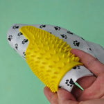 Gants pour animaux de compagnie Brosse de bain Brosse de massage pour chien Fournitures de toilettage pour animaux de compagnie, Gants de massage