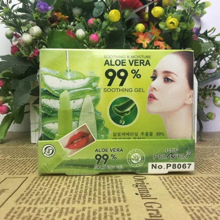 3 rouges à lèvres PNF Aloe Vera hydratants naturels, baume à lèvres magique rose qui change de couleur en fonction de la température
