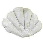 Coussin de bain gonflable en forme de coquillage doux pour salle de bain, confortable pour spa à domicile, couleur livrée aléatoirement, coussin de bain gonflable pour spa